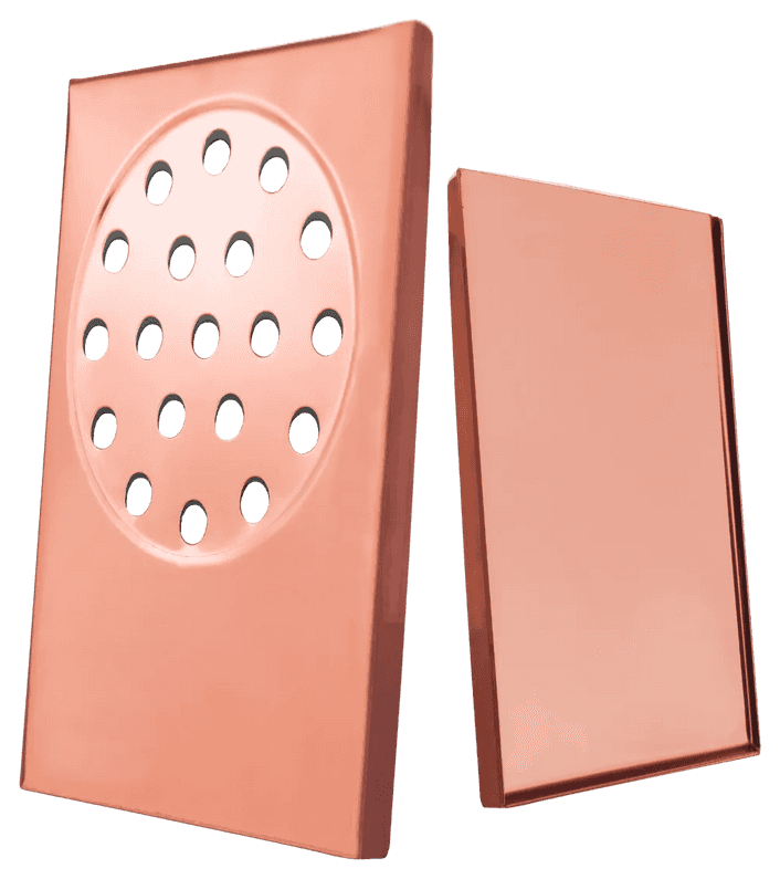 Ralo Box Pratico colorido rose gold