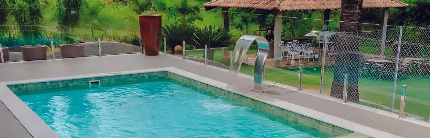Cascata Design & Lazer Naja High Tech 75x23cm | Inox Reis