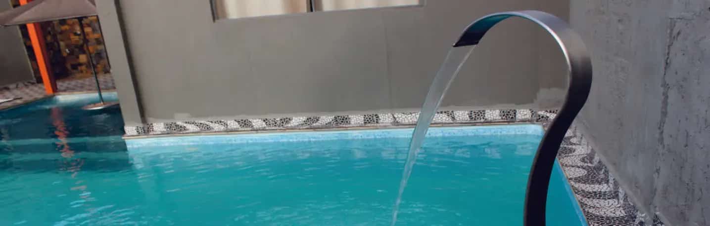 Cascata Slim Design & Lazer Aço Inox 70cm 7cm | Inox Reis