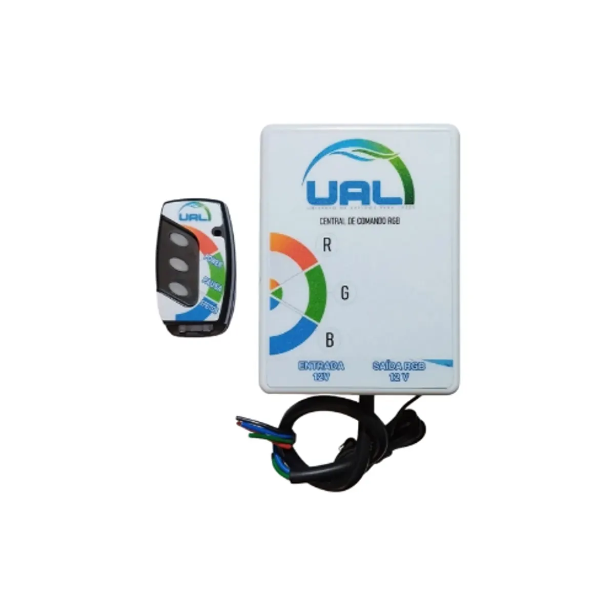 Central de comando RGB UAL com controle remoto