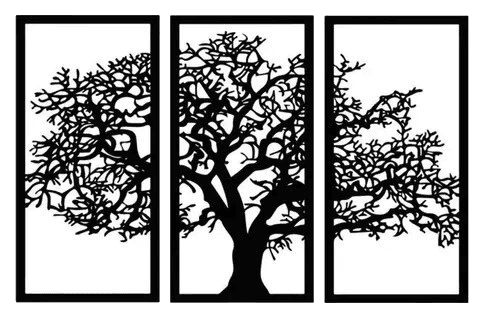 Quadro Arvore da Vida em inox