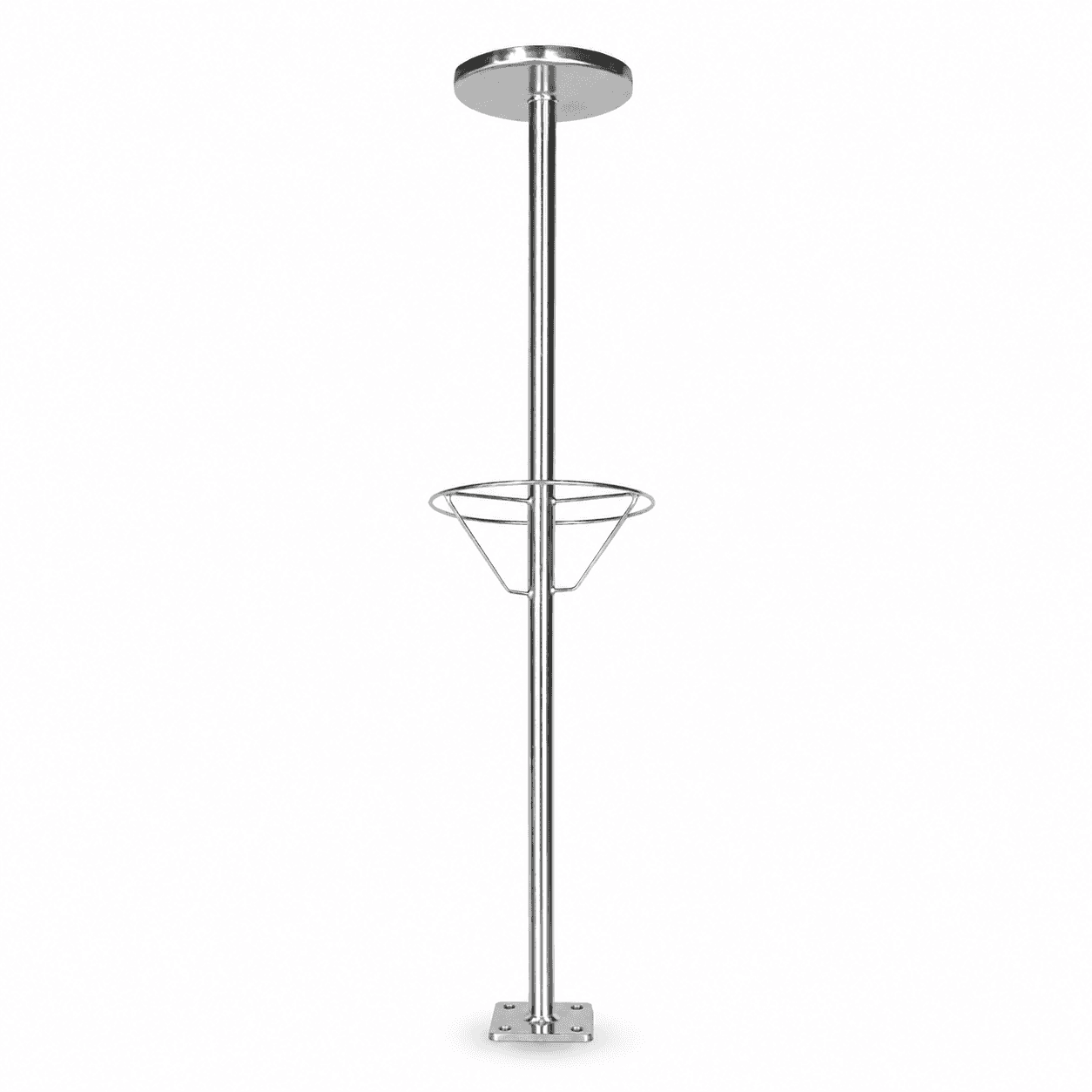 Banco tradicional de piscina e bar molhado em aco inox polido