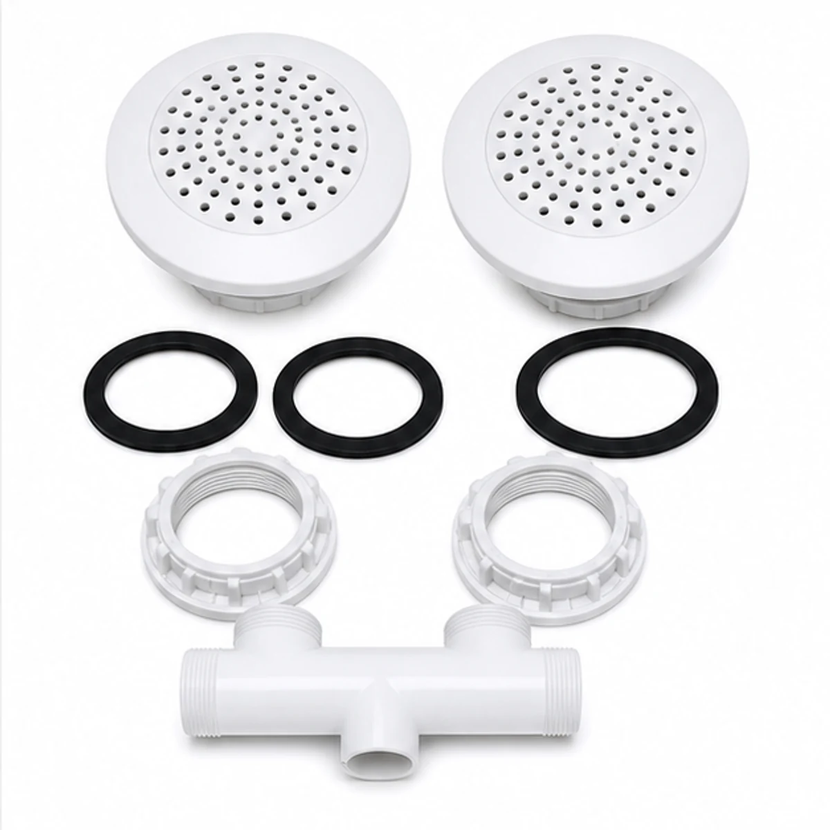 Kit Dreno Duplo Vinil Slim para Piscina de Vinil