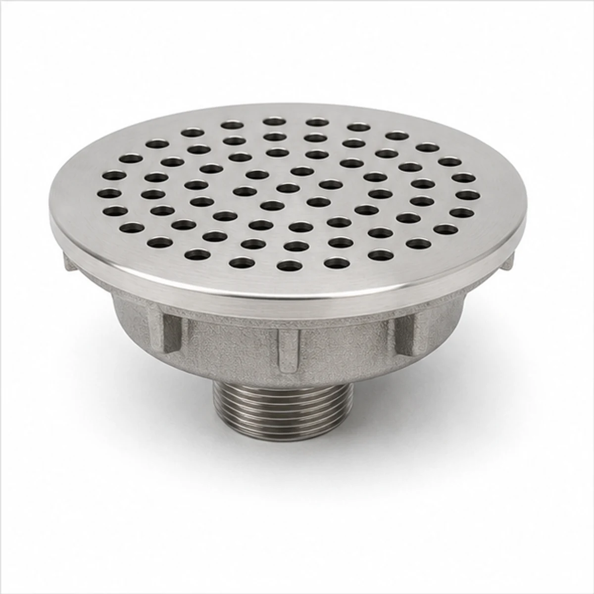 Ralo de Fundo Inox 316L para Piscina de Alvenaria